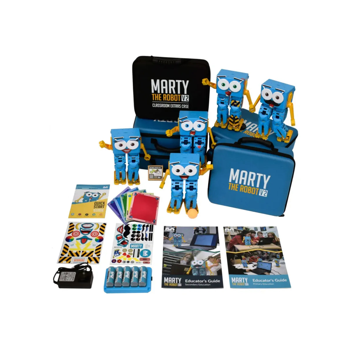 Marty the Robot V2 - 15 Robot Classroom Bundle